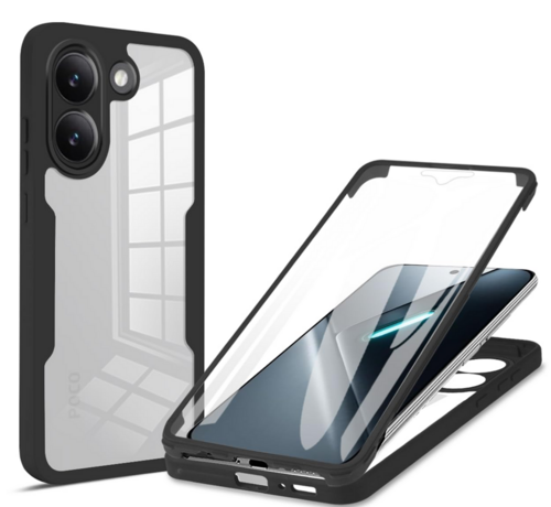 360 Grad Xiaomi Poco X8 Pro 5G mit Display & Kameraschutz Schwarz