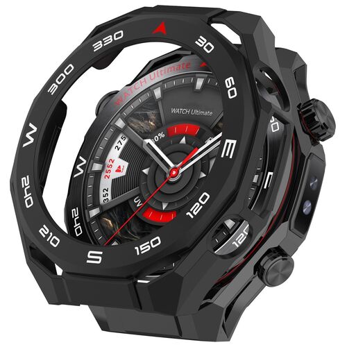 Smartwatch H�lle + 9H Schutzglas f�r Huawei Watch Ultimate 2 Full Cover Rundum 