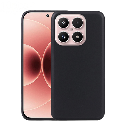 f�r Xiaomi 17T TPU Silikon Slim D�nn Flexibel Cover Schwarz