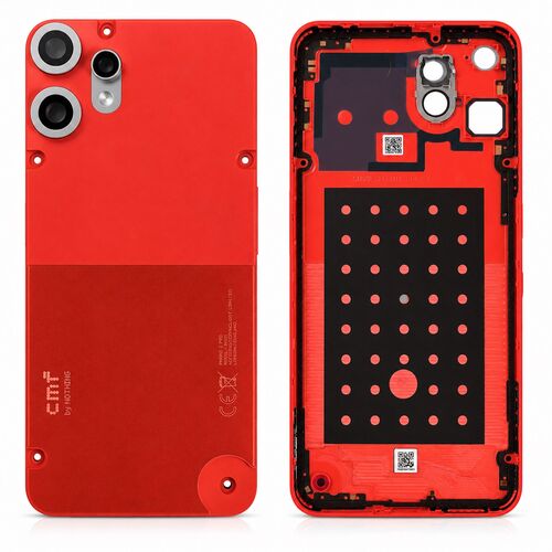 Backcover Kamera Rahmen f�r Nothing CMF Phone 2 Pro Rot