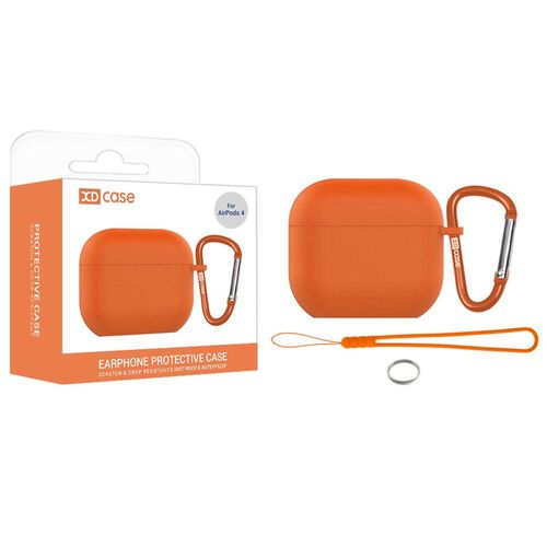 Silikon Full Cover Schutzh�lle f�r AirPods 4 2,5 mm mit Befestigung