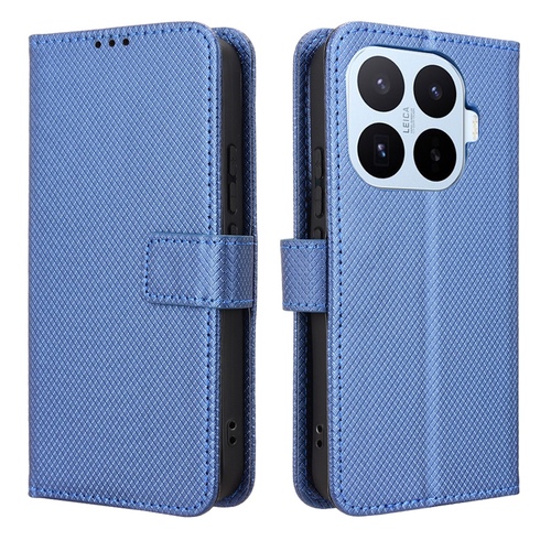 Klapph�lle Kunstleder f�r Xiaomi 17T Diamant Design Wallet Blau