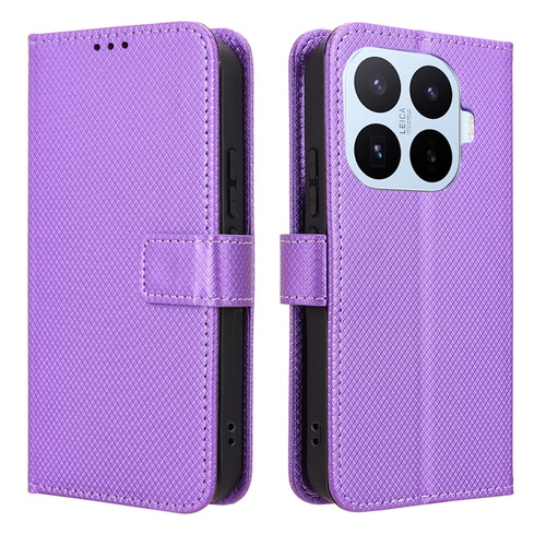 Klapph�lle Kunstleder f�r Xiaomi 17T Diamant Design Wallet Lila