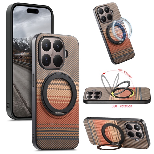 MagSafe Drehkippst�nder Muster Xiaomi 17T TPU Kameraschutz Kunstleder