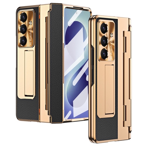 Klapph�lle + Display Folie Samsung Galaxy Z Fold8 Ultra 5G Schwarz