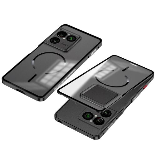Metall Rahmen H�lle f�r Sony Xperia 1 VIII Magnetisch MagSafe Snap Verschluss 