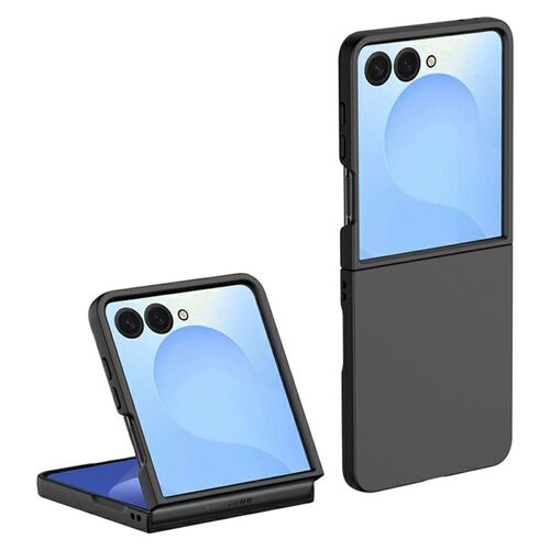 SkinFeel f�r Samsung Galaxy Z Flip8 5G Full Cover sto�fest Schwarz