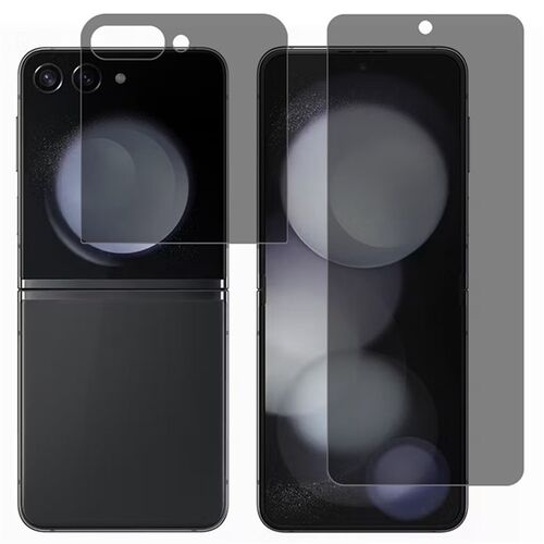 2 in 1 Privacy Hydrogel f�r Samsung Galaxy Z Flip8 5G Full Cover Set