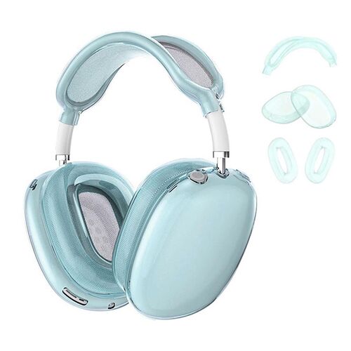 TPU Headset Fullcover Schutzcase f�r Apple AirPods Max / Max 2 Blau