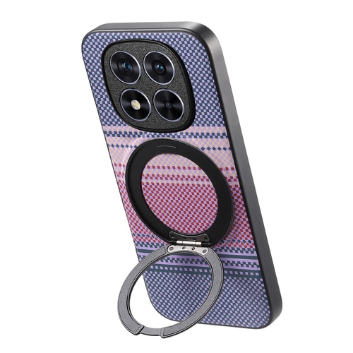 MagSafe Dreh Ring f�r Xiaomi Redmi Note 15 Pro 5G Kameraschutz Lila