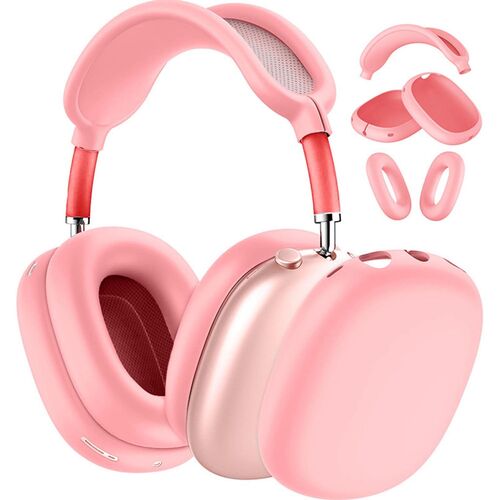 3 in 1 Silikon Schutzh�lle f�r Apple AirPods Max / Max 2 Pink Zubeh�r