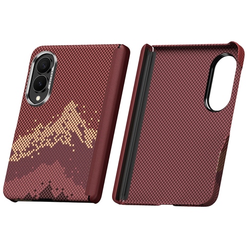 Muster f�r Samsung Galaxy Z Fold8 5G Motiv Kameraschutz Rot