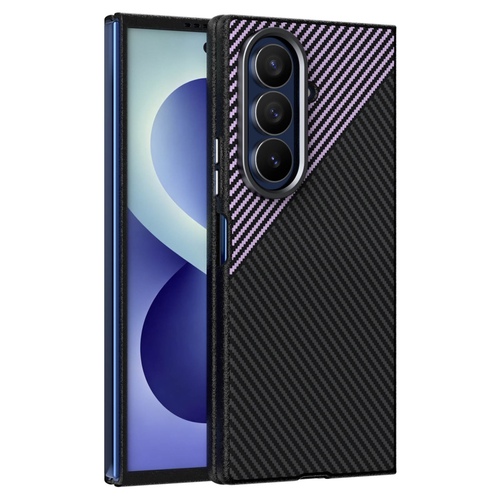 Carbon Optik Kameraschutz PC Samsung Galaxy Z Fold8 Ultra 5G Lila