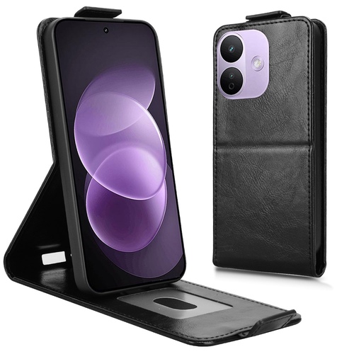 Kunstleder Xiaomi Redmi Note 17 Pro 5G Klapph�lle Kartenfach Schwarz