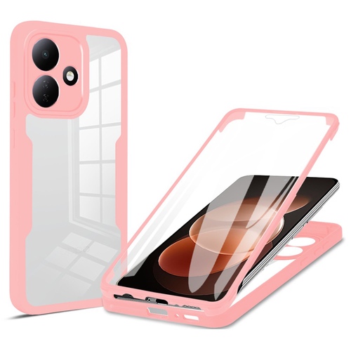 360 Grad Xiaomi Redmi Note 17 Pro 5G Display Folie & Kameraschutz Rosa