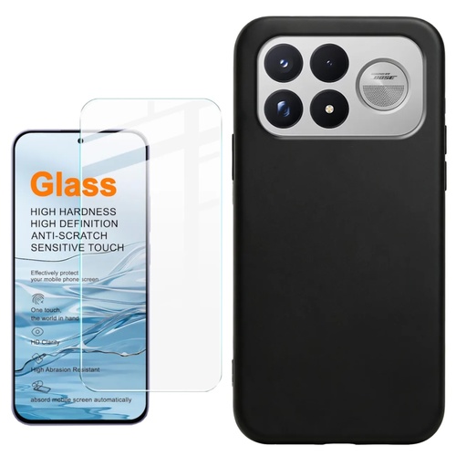 + Schutzglas f�r Xiaomi Poco F9 Ultra 5G TPU 9H Glas 2 in 1 Bundle