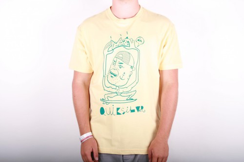 Quiksilver T-shirt The King of Truck yellow