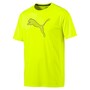 Puma T Shirt Herren mit gro�em PUMA Cat Logo auf der Brust dryCell Material