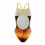 Turbo Badeanzug Damen Sport Dragon Fire Blickdicht dank Innenfutter