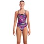 Funkita Badeanzug Damen Skull Swim verst�rkte Tr�ger und verkleinertem R�ckenausschnitt