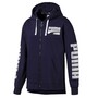 Puma Kapuzenjacke Herren d�nn mit Fleece Rebel Bold FZ Hoody