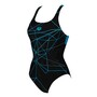 arena Badeanzug Damen Brilliance Swim Pro Back 