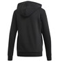 adidas Hoodie Kapuzenpullover Damen schwarz Linear Over Head Fleece Hoody Women