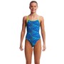 Badeanzug Mdchen von Funkita Streaker mit verkleinertem Rckenausschnitt