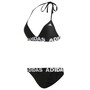 adidas Bikini Damen schwarz Trinangel Bikini mit herausnehmbaren Polstern