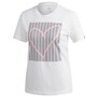 adidas T Shirt Damen Rundhals aus 100% Baumwolle