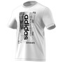 adidas T Shirt Herren Rundhals aus 100% Baumwolle
