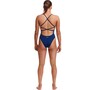 Funkita Badeanzug Damen Zincd blau schnelltrockend