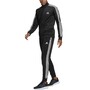 adidas Trainingsanzug Herren schwarz im 3 Streifen Design