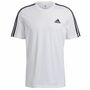 adidas T shirt Herren Rundhals im 3 Streifen Design