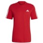 adidas T shirt Herren Rundhals im 3 Streifen Design