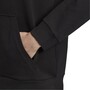 adidas Hoodie Pullover Herren schwarz Baumwolle