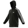 adidas Kapuzenpullover Herren schwarz im 3 Streifen Design