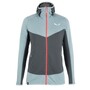 Salewa Fleecejacke Light Micro Pl M FZ mit Kapuze fr Damen