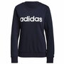 adidas Pullover fr Damen mit Rundhalsausschnitt schwarz