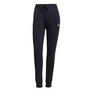 adidas Jogginghose f�r Damen schwarz mit Fleeceinnenseite