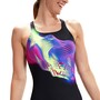 Speedo Badeanzug Damen Placement Digital Medalist