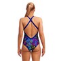 Funkita Badeanzug Damen Oyster Saucy X-frmige verstellbare Trger
