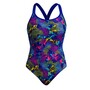 Funkita Badeanzug Damen Oyster Saucy schnelltrocknend, breite Trger
