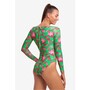 Funkita Badeanzug Long Shot Damen Desert Pea (Langarm)