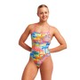 Funkita Poka Palm Badeanzug chlorresistent schnelltrocknend