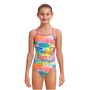 Funkita Poka Palm Badeanzug f�r M�dchen schnelltrocknend und chlorbest�ndig