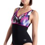 arena Badeanzug Damen BodyLift Jennifer Wing Back mit verstellbaren Tr�gern