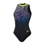 Speedo Digital Placement Hydrasuit Badeanzug Damen mit hochgeschlossenem R�cken