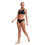 Speedo Placement Bikini Damen schwarz chlorbest�ndig