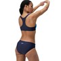 Speedo Colorblock Bikini Damen schwarz chlorbest�ndig